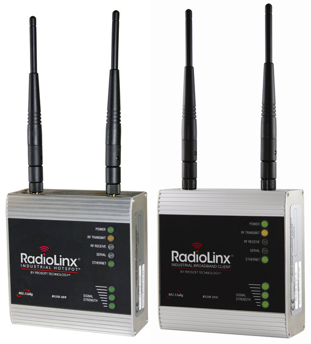 Новые радиомодули компании ProSoft Technology®, работающие в соответствии со стандартами 802.11a/b/g, характеризуются улучшенными показателями по передаче пакетов данных в сетях типа Ethernet, что позволяет удовлетворять жесткие требования промышленных протоколов связи